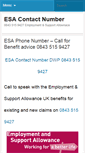 Mobile Screenshot of esacontactnumber.com